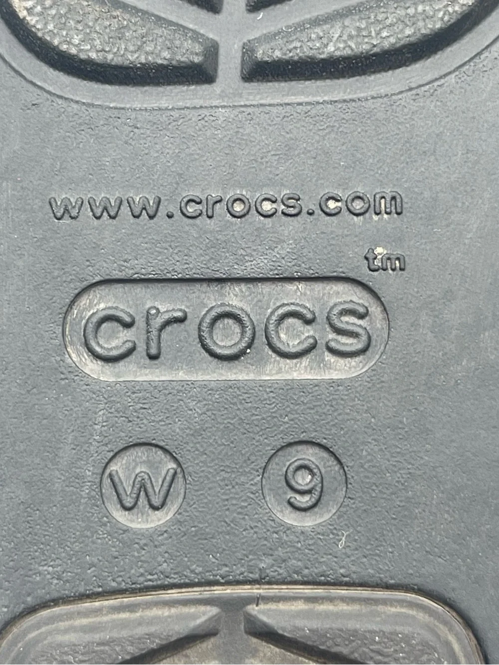 Crocs Womens Brooklyn Strappy Low Wedge Platform Sandals Size 9 Black Chunky